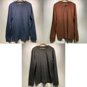 3 SONOMA Goods For Life™ Thermal Long Sleeves